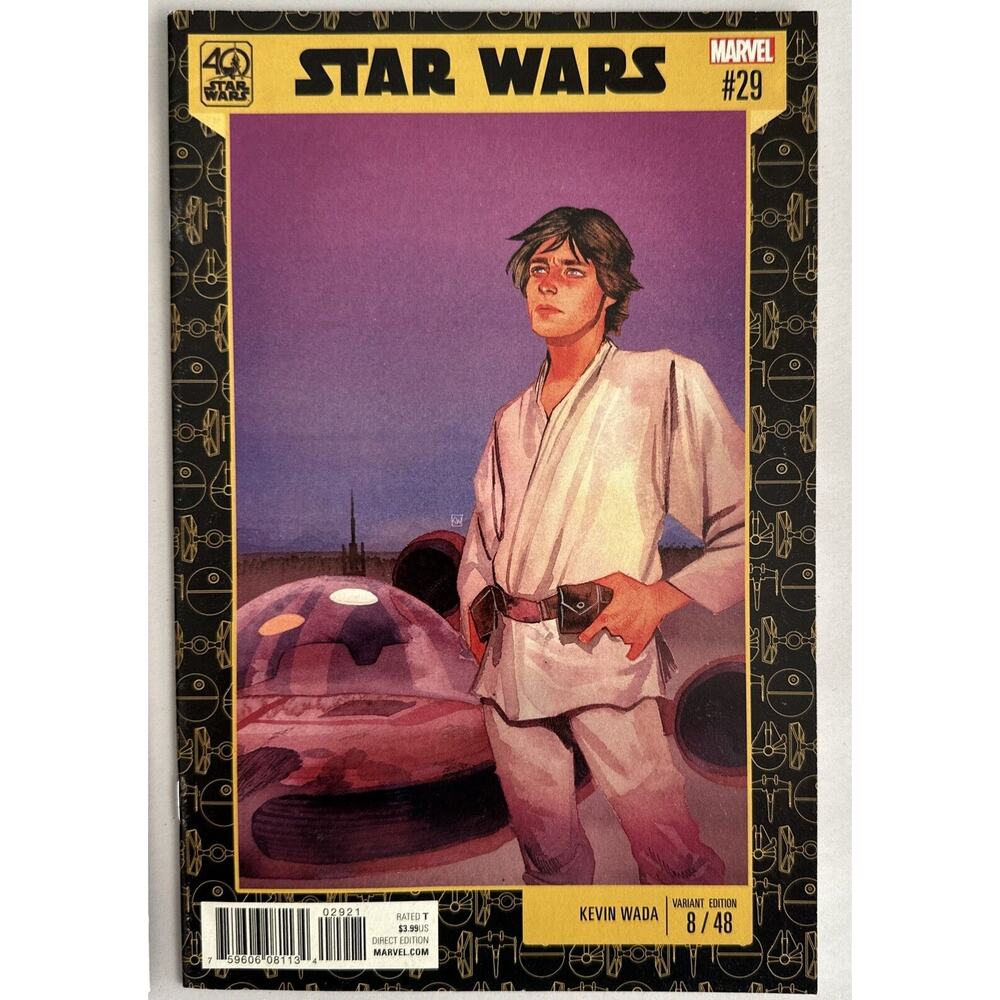Star Wars, Marvel, May 2017, #29, 8/48, 40th Anniversary NM